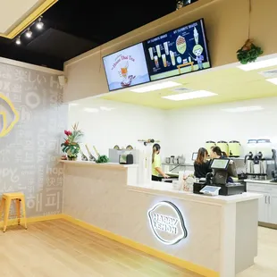 sushi and sashimi, interior