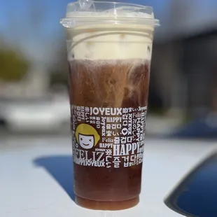 A2. Black Tea with Salted Cheese Cold