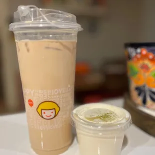 A8. Milk Tea with Salted Cheese Cold