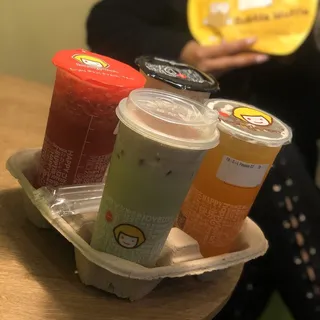 A7. Matcha Latte with Tiramisu Salted Cheese Cold - Cold (Large)