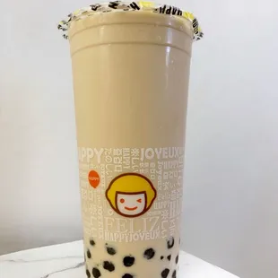 B3. Milk Tea with Rock Salt Crema (L)