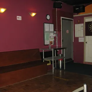 Darts &amp; mini Dance floor