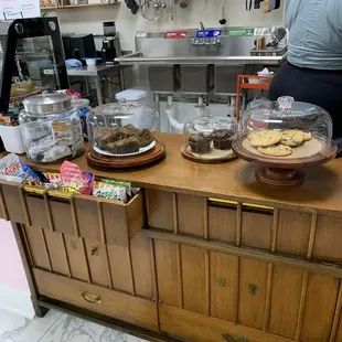 Goodies 3 and checkout area.