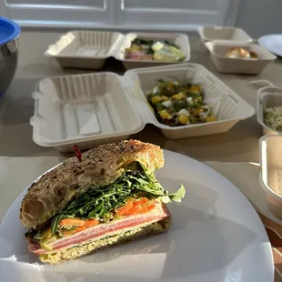 food, sandwiches