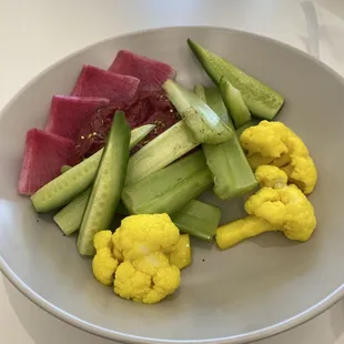 Beet and za&apos;atar Dip Plate