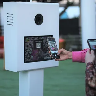 Instant QR Codes to download your images directly to your phone!