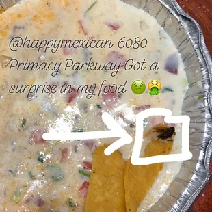 Margarita Dip with a side of roach