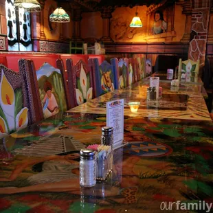 Larger dining room