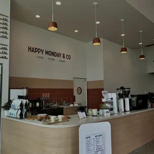 Register and Coffee bar