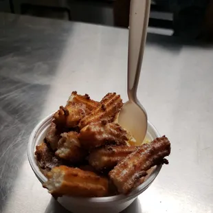 Churro ice cream