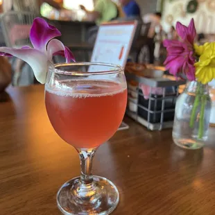 Cranberry mimosa