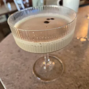 The BEST expresso martini  I literally find myself craving these drinks.