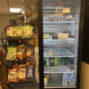 a refrigerated refrigerator