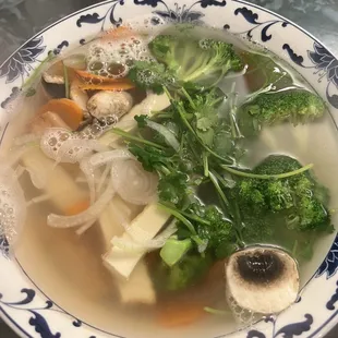 Vegetarian pho