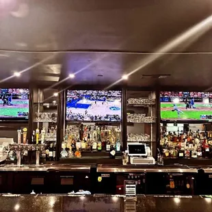 Bar view!