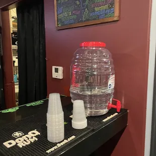 Water station - YAY!