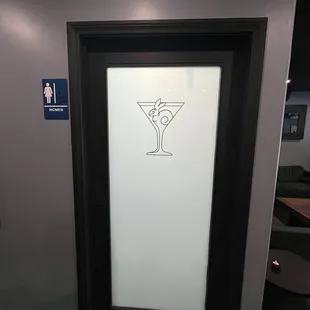 Love the  on the restroom door