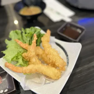 Shrimp tempura