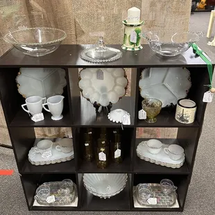 Gorgeous milk glass!