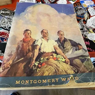 1934 Montgomery Ward Catalogue $30.00. Now a part of my collection.