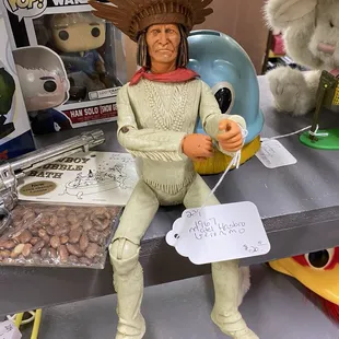 When I saw this I had to have. The sold me this and the cowboy for $30.