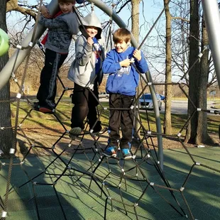 Grandsons enjoy an outing at Happy Rock Park!