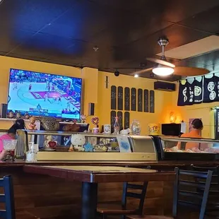 a man sitting at the bar