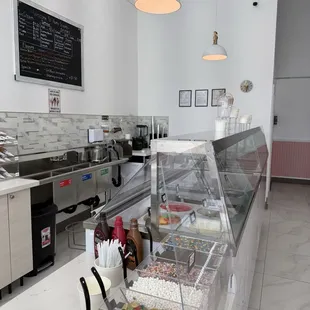 Freezers hold many delicious flavors of ice cream