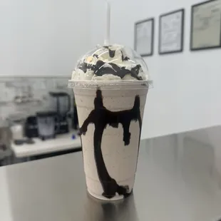 Cookies and cream shake