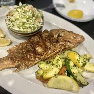 Deep Fried Whole Snapper