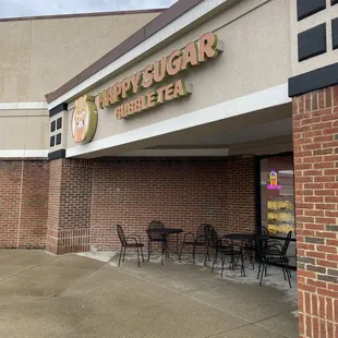 Exterior on a rainy day