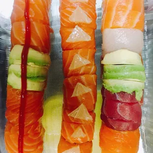 Texas, Summer, and Rainbow rolls!!!