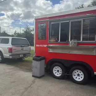 New location in front of rainbow food store.