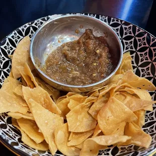 Chips n salsa - I could really taste the cumin which I loved!!