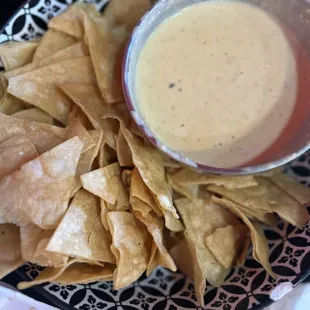 Chips and queso