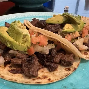 Steak tacos