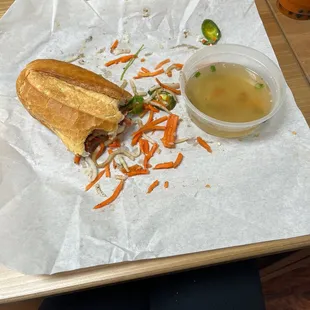 bbq pork banh mi