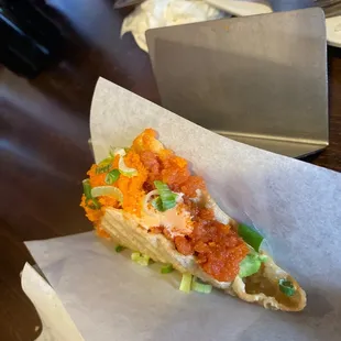 Spicy Tuna Taco