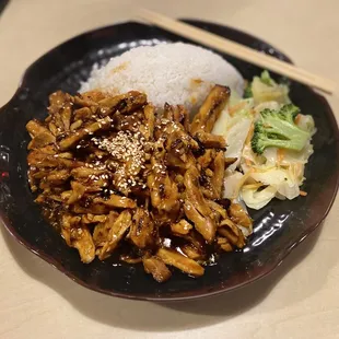 Hot and Spicy Chicken Teriyaki