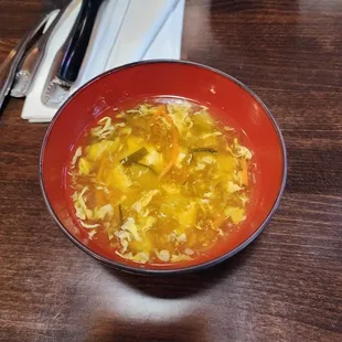 Egg drop soup