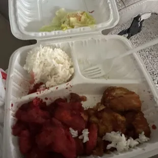 You know a place is crap when the highlight is the rice.