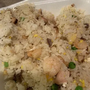 House "Fried" rice.