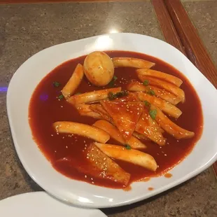 Spicy Rice Cakes