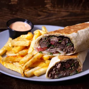 Beef Shawarma Wrap