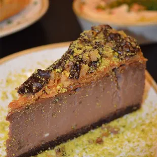 Chocolate Cheesecake Baklava