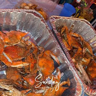 (MEDIUM MALE CRAB) Buy 1 dz Get 1/2 dz free