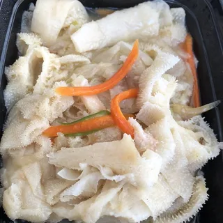 Beef Tripe w/ Ginger & Green