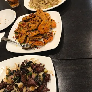 Deep Fire Eggplant With Spicy Garlic