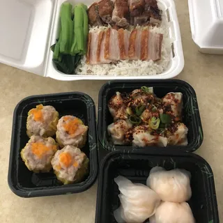 Two Items Combination Rice Plate