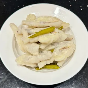 Chicken Feet with Pickle Chili